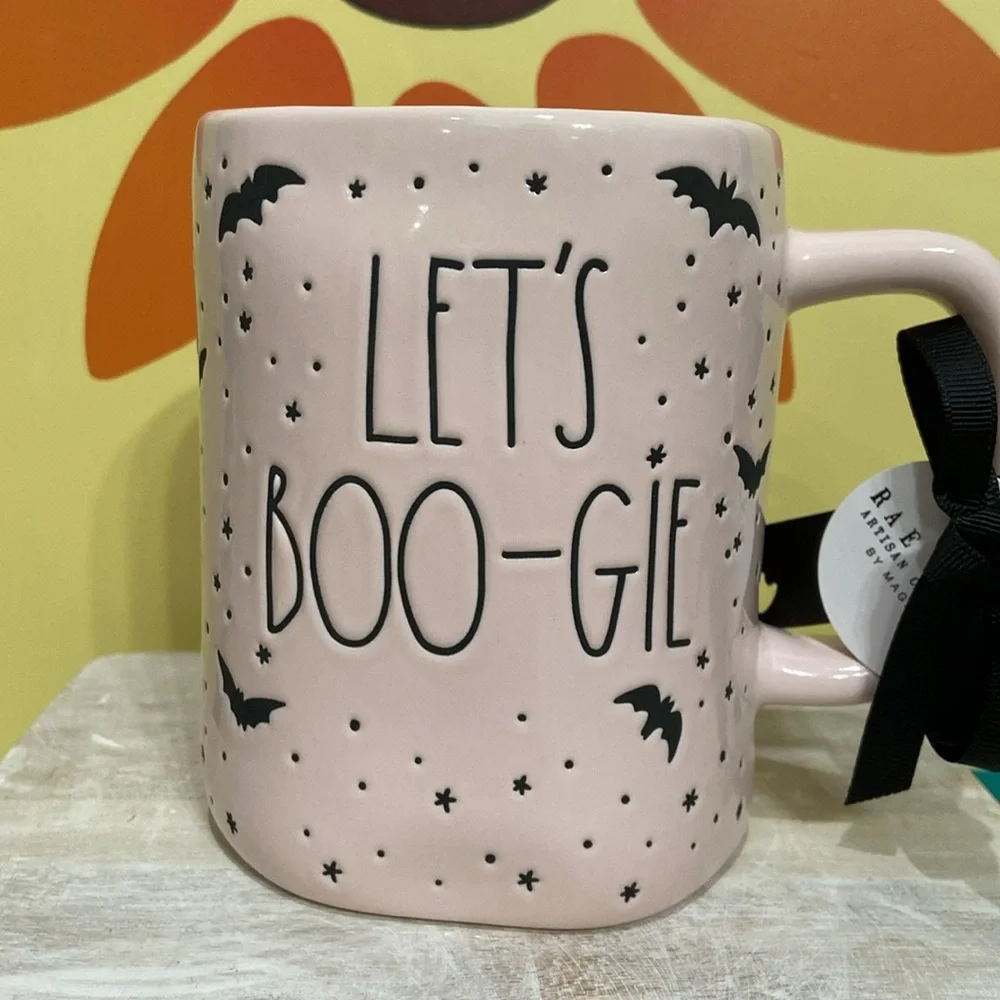 Rae Dunn LET’S BOO-GIE Mug